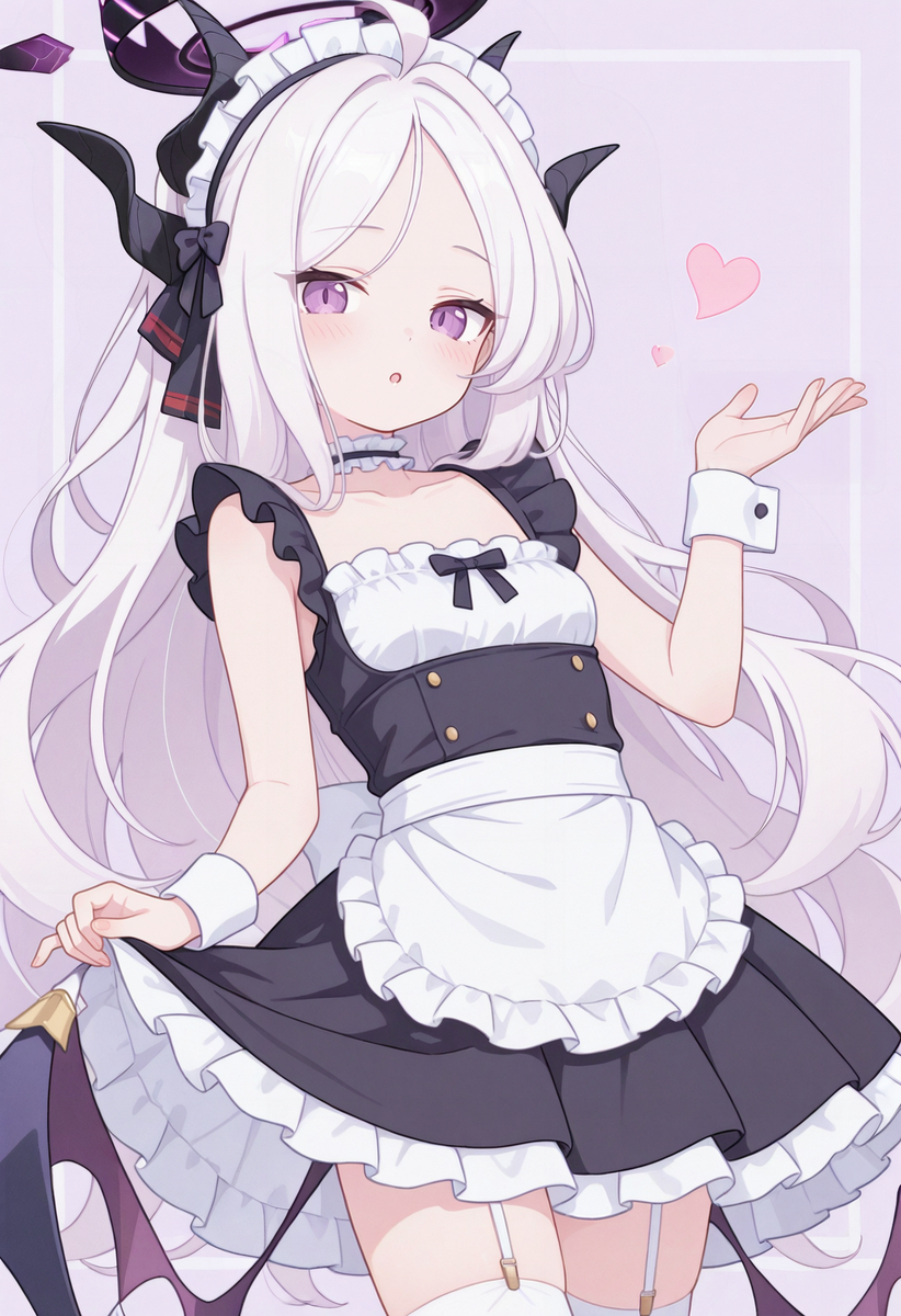 This is a pixiv picture whose title is ヒナ💜.