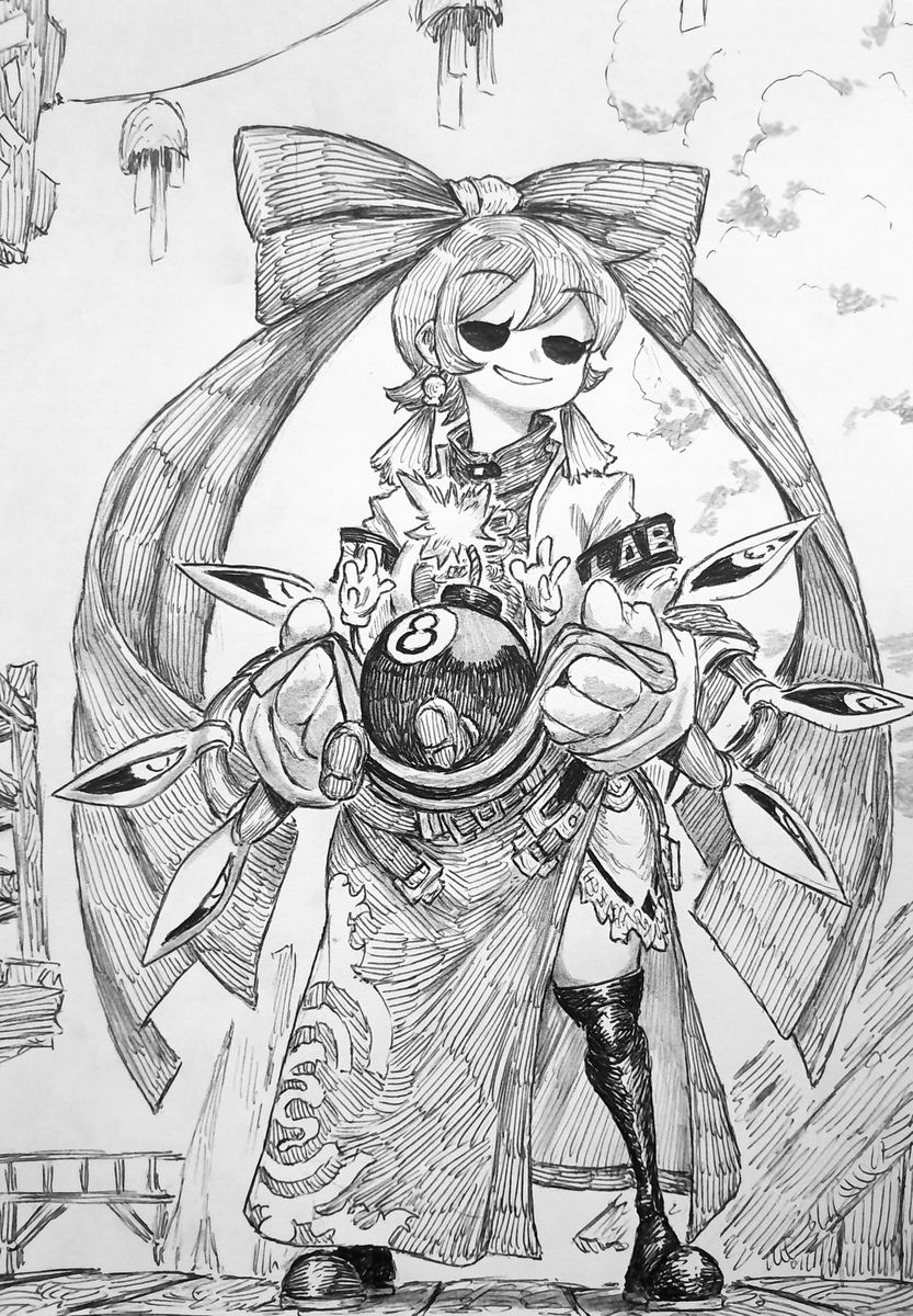 This is a pixiv picture whose title is Bomba.