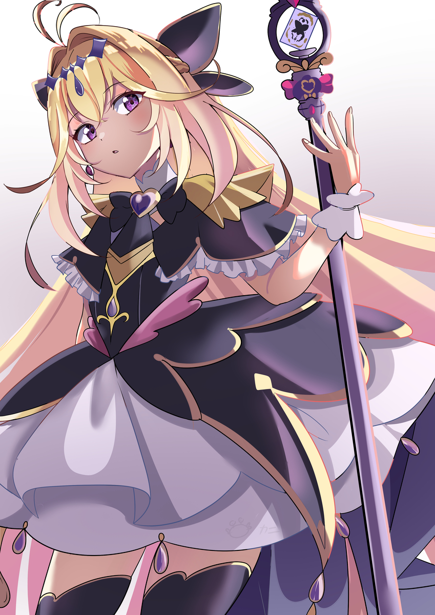 This is a pixiv picture whose title is キュアアルカナ・シャドウ.