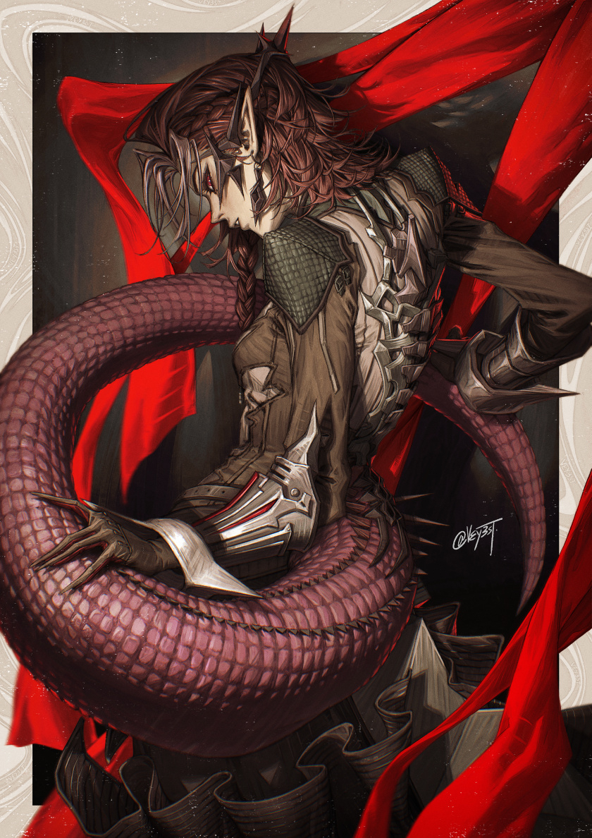 This is a pixiv picture whose title is Nefarith.
