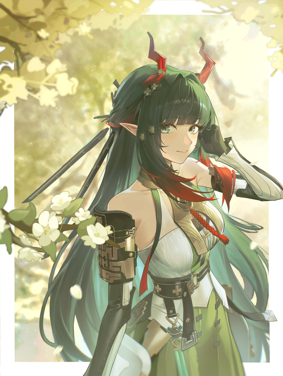 This is a pixiv picture whose title is 庄方宜.