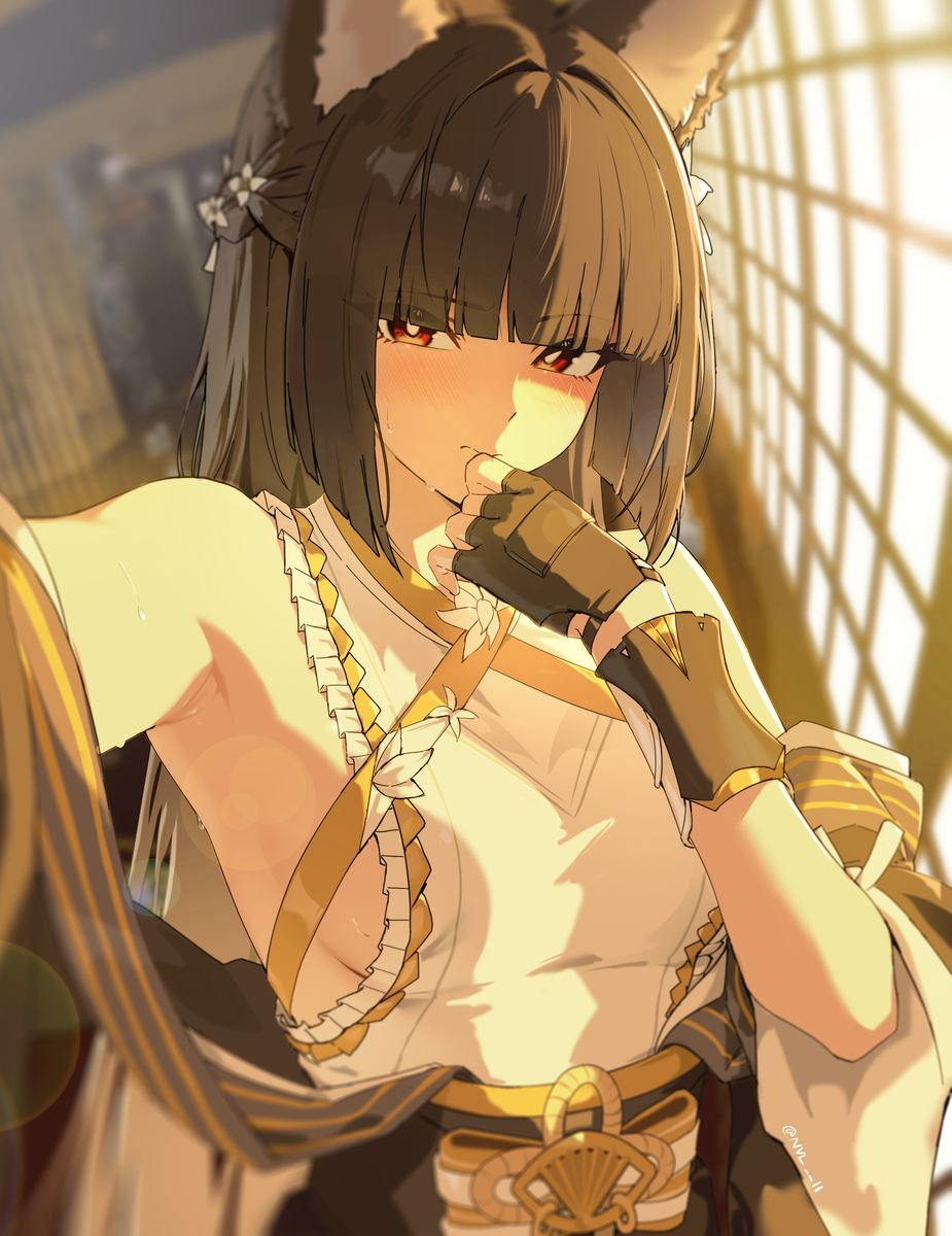 This is a pixiv picture whose title is Miyabi.