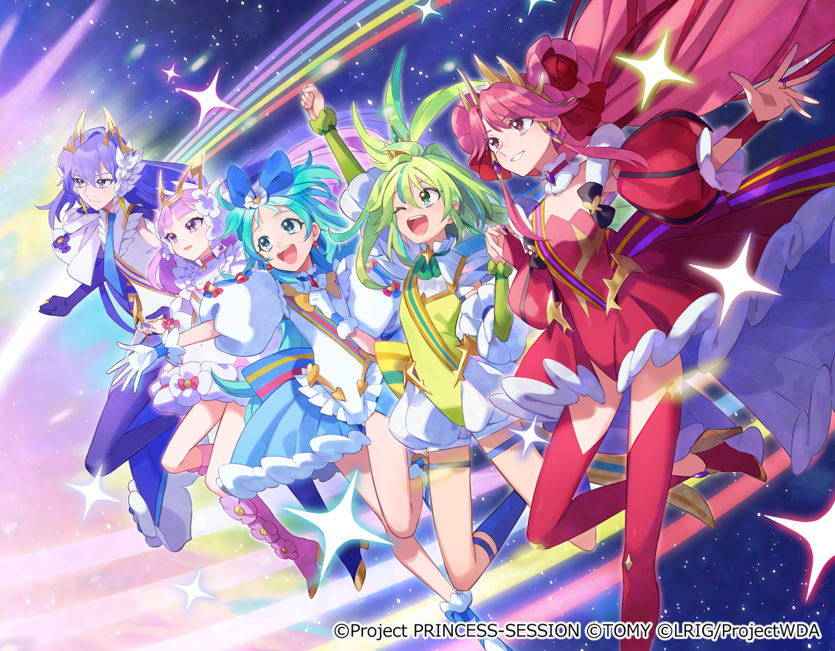 This is a pixiv picture whose title is 【WIXOSS】プリンセッション・オーケストラ.