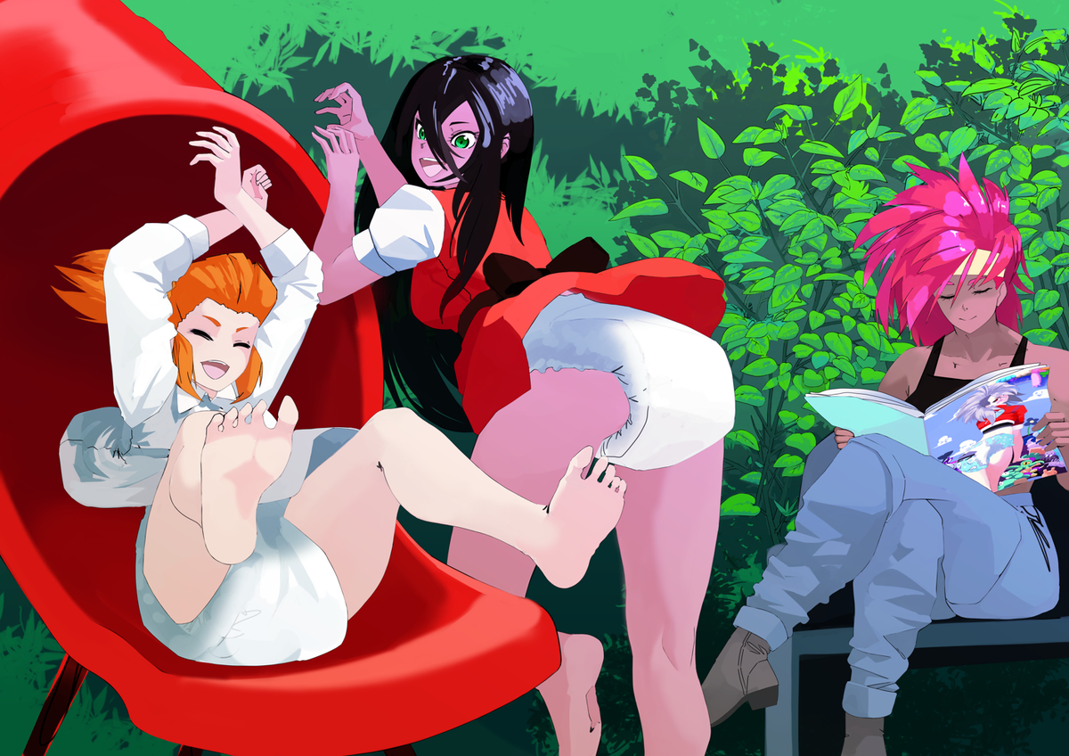 This is a pixiv picture whose title is Slide.