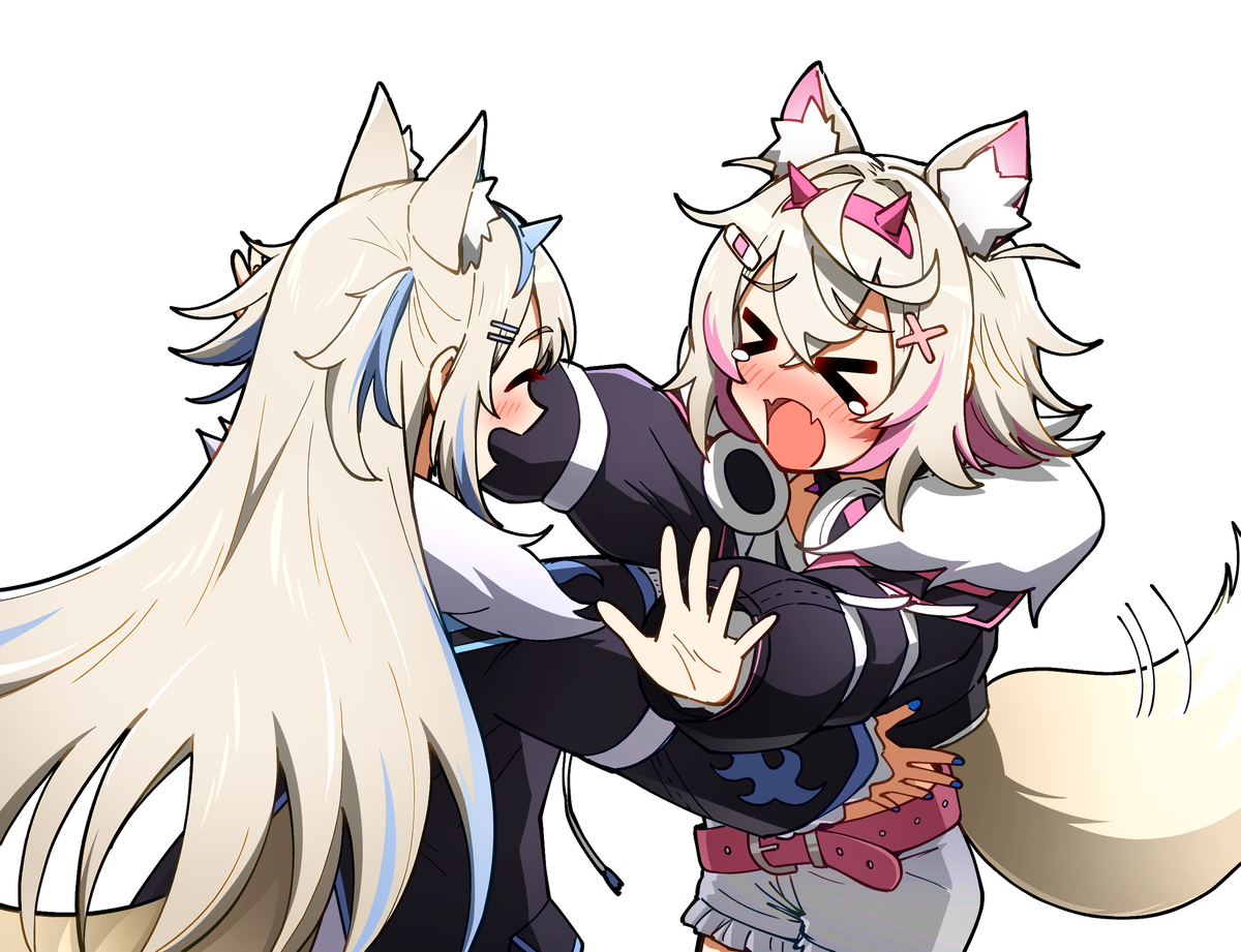 This is a pixiv picture whose title is Twins together.