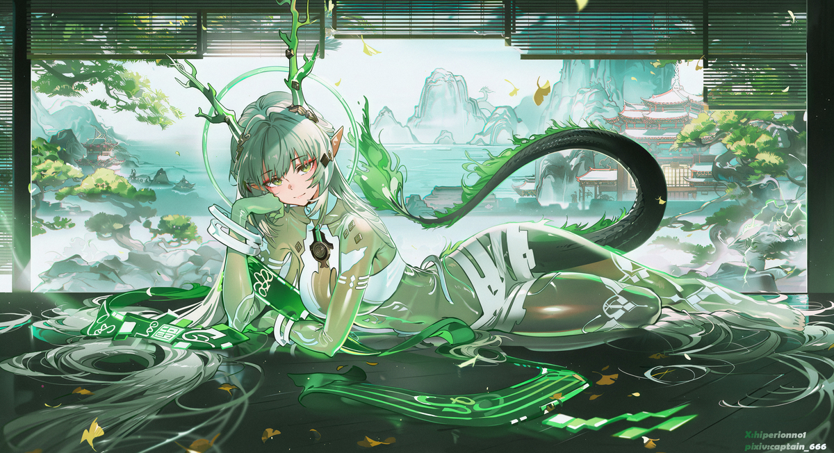 This is a pixiv picture whose title is 真理之天.