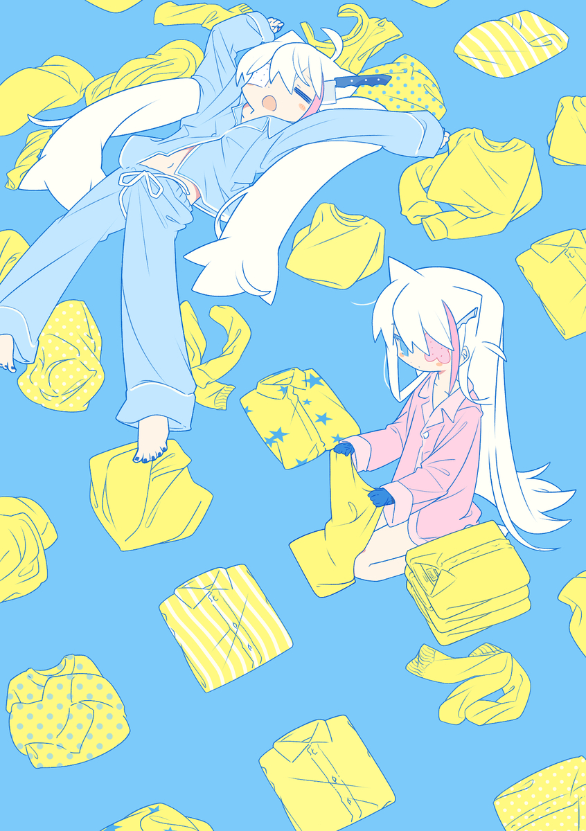 This is a pixiv picture whose title is 無題.