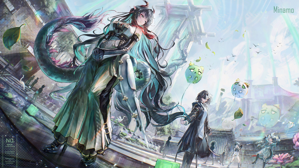 This is a pixiv picture whose title is 武陵.