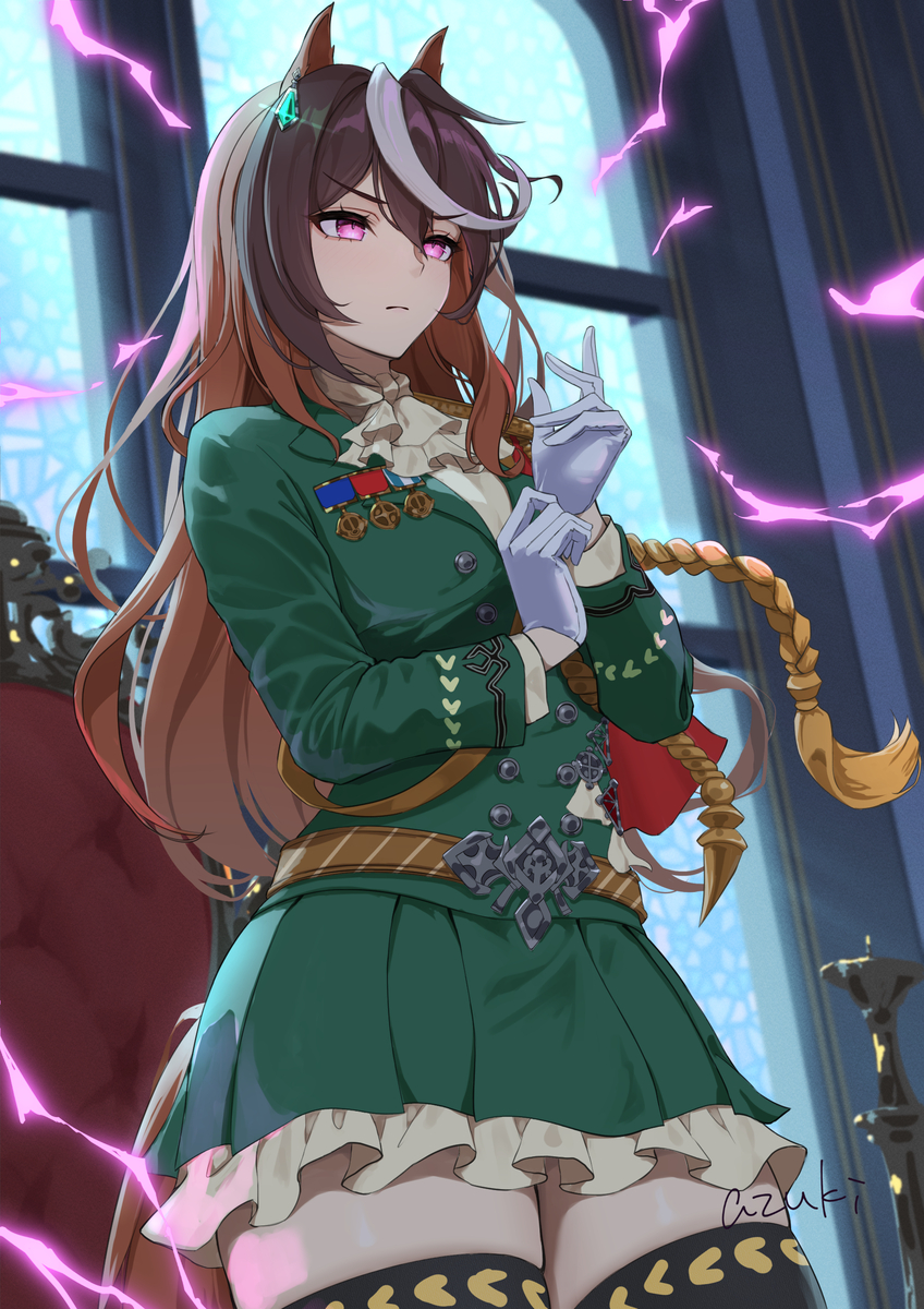This is a pixiv picture whose title is シンボリルドルフ【ウマ娘】.
