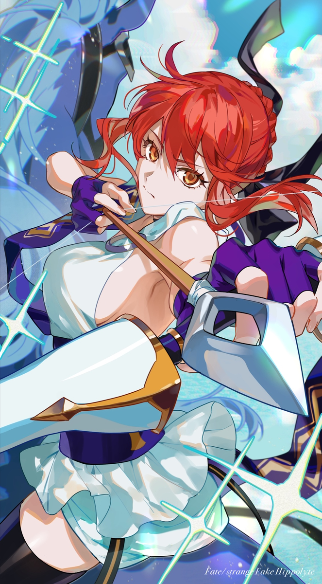 This is a pixiv picture whose title is ヒッポリュテ.