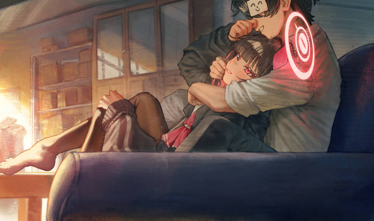 This is a pixiv picture whose title is Kazusa.