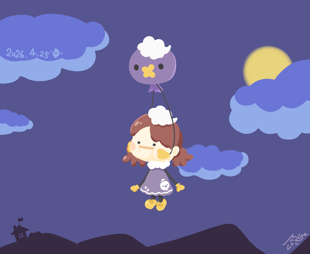 This is a pixiv picture whose title is ぽこあ、はじめました🎈.