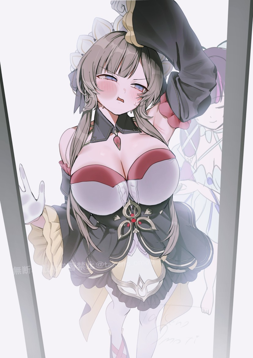 This is a pixiv picture whose title is むぎゅっとサンドローネ.