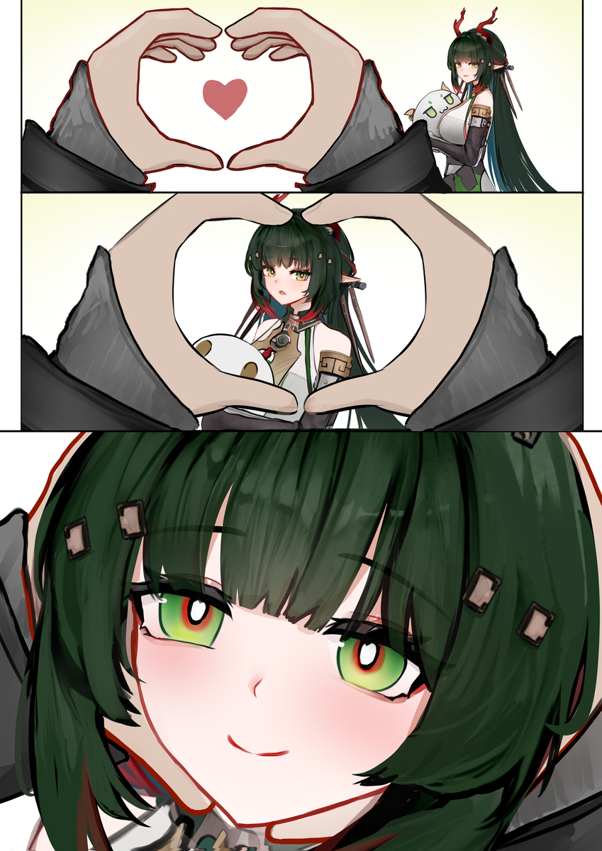 This is a pixiv picture whose title is Zhuang Fangyi🫶Heart Attack 38!!.