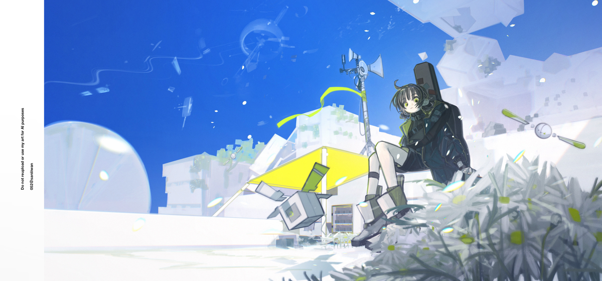 This is a pixiv picture whose title is 〈work〉VERDANODE　イラスト.