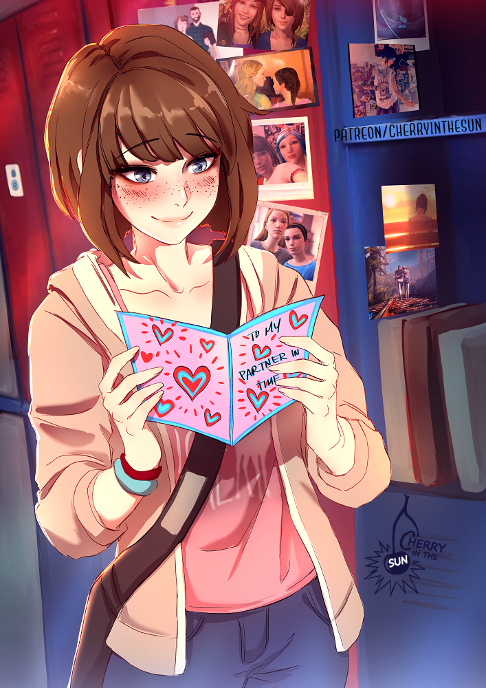 This is a pixiv picture whose title is Max x Chloe (Patreon Sletch).