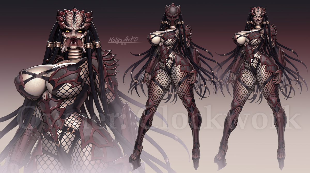 This is a pixiv picture whose title is Yautja.