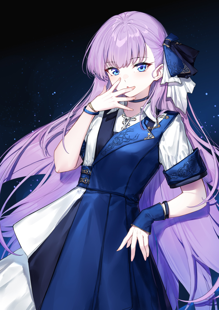 This is a pixiv picture whose title is 私服メルト💙.