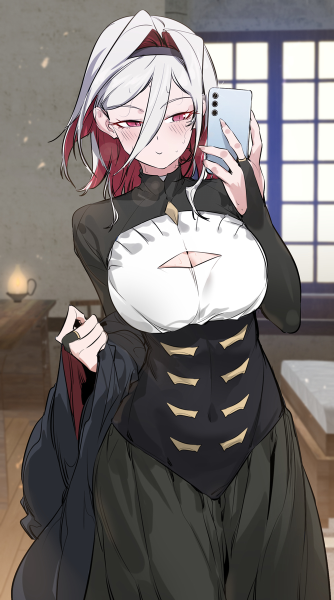 This is a pixiv picture whose title is 逆行傭兵は全て計画済み  ベリンダ.
