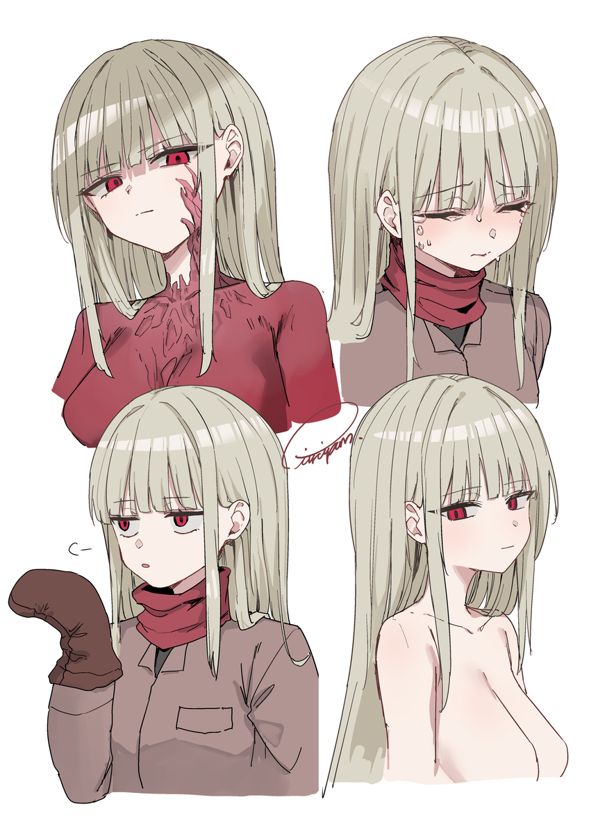 This is a pixiv picture whose title is アサナ探索紀行　キャラクター設定画.