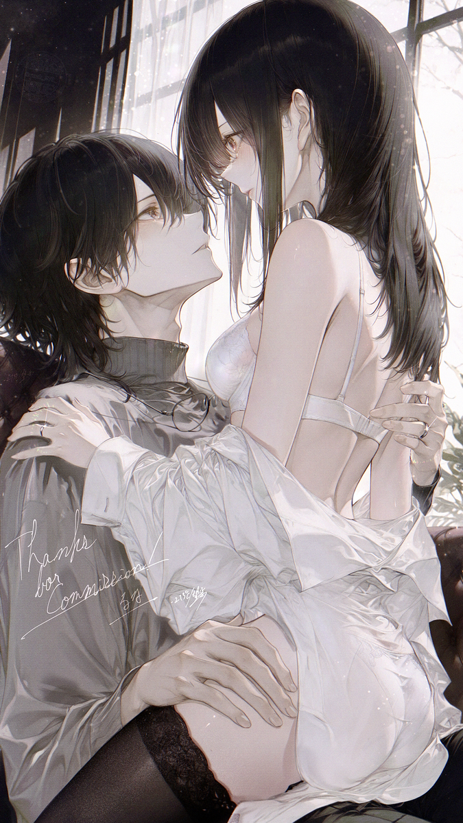 This is a pixiv picture whose title is Commission/oc.