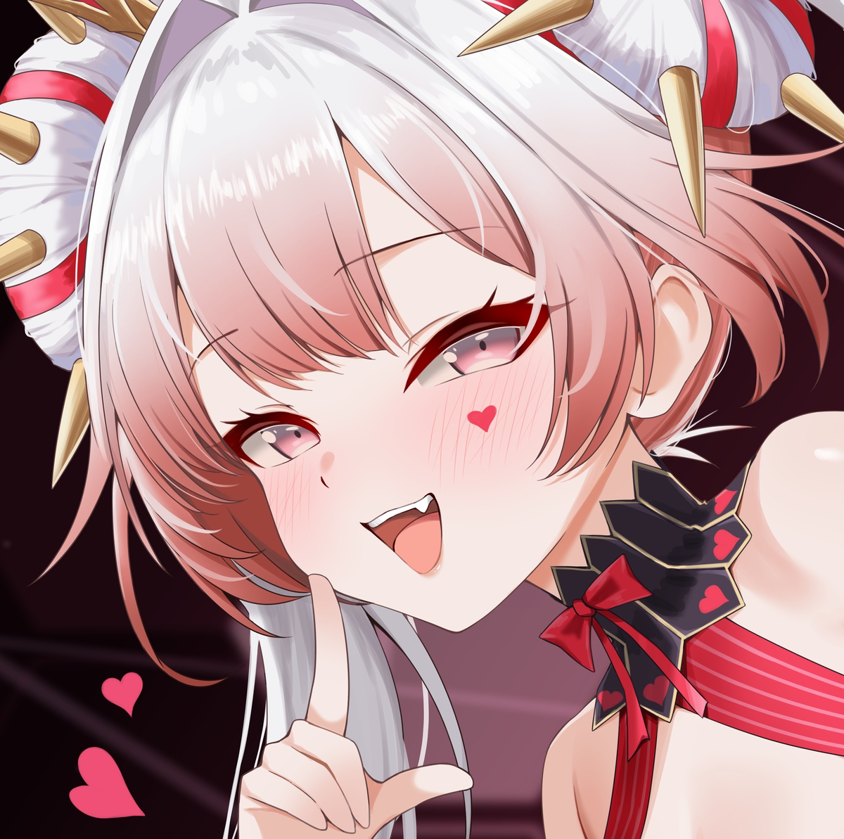 This is a pixiv picture whose title is M∀LICE＜P＞White Rabbit.