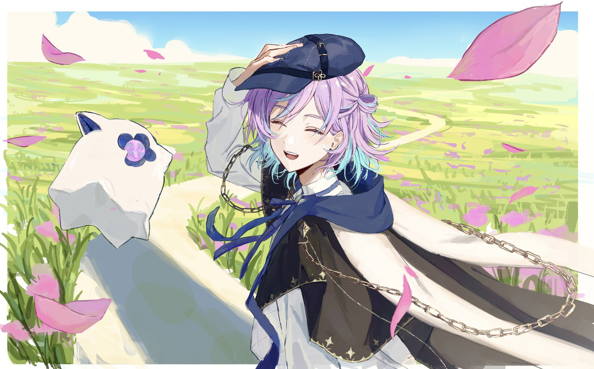 This is a pixiv picture whose title is 星導さん3周年おめでとうございます.
