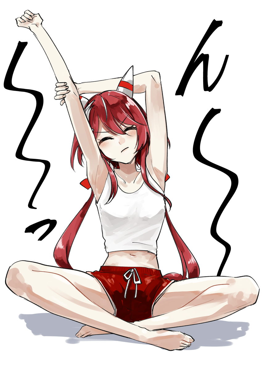 This is a pixiv picture whose title is ドルフィンパンツ×シオンちゃん.