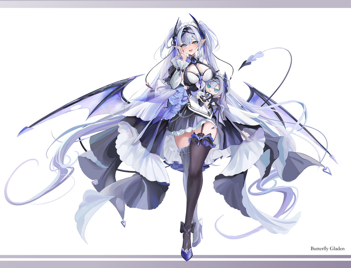 This is a pixiv picture whose title is 小蝶.