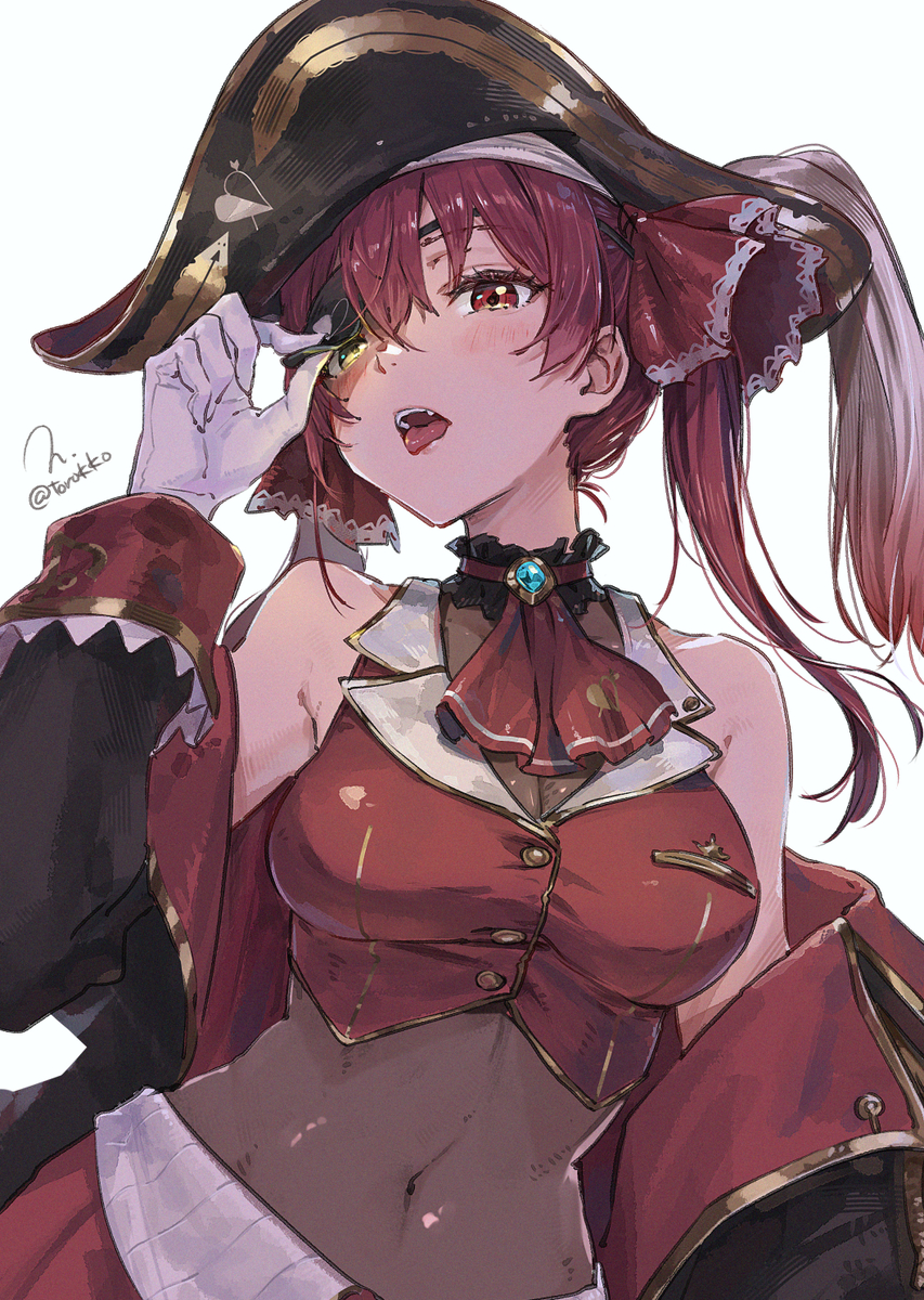 This is a pixiv picture whose title is マリン船長🏴‍☠️.