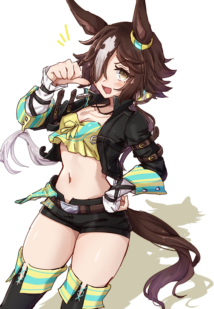 This is a pixiv picture whose title is ウオッカちゃん.
