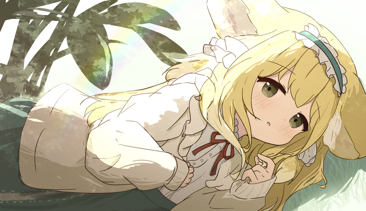 This is a pixiv picture whose title is 鈴蘭.