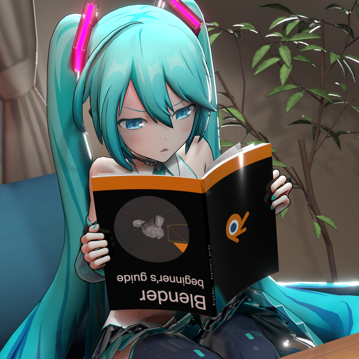 This is a pixiv picture whose title is 「ガチで分からん」.