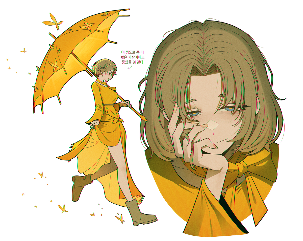 This is a pixiv picture whose title is 노을 로쟈.