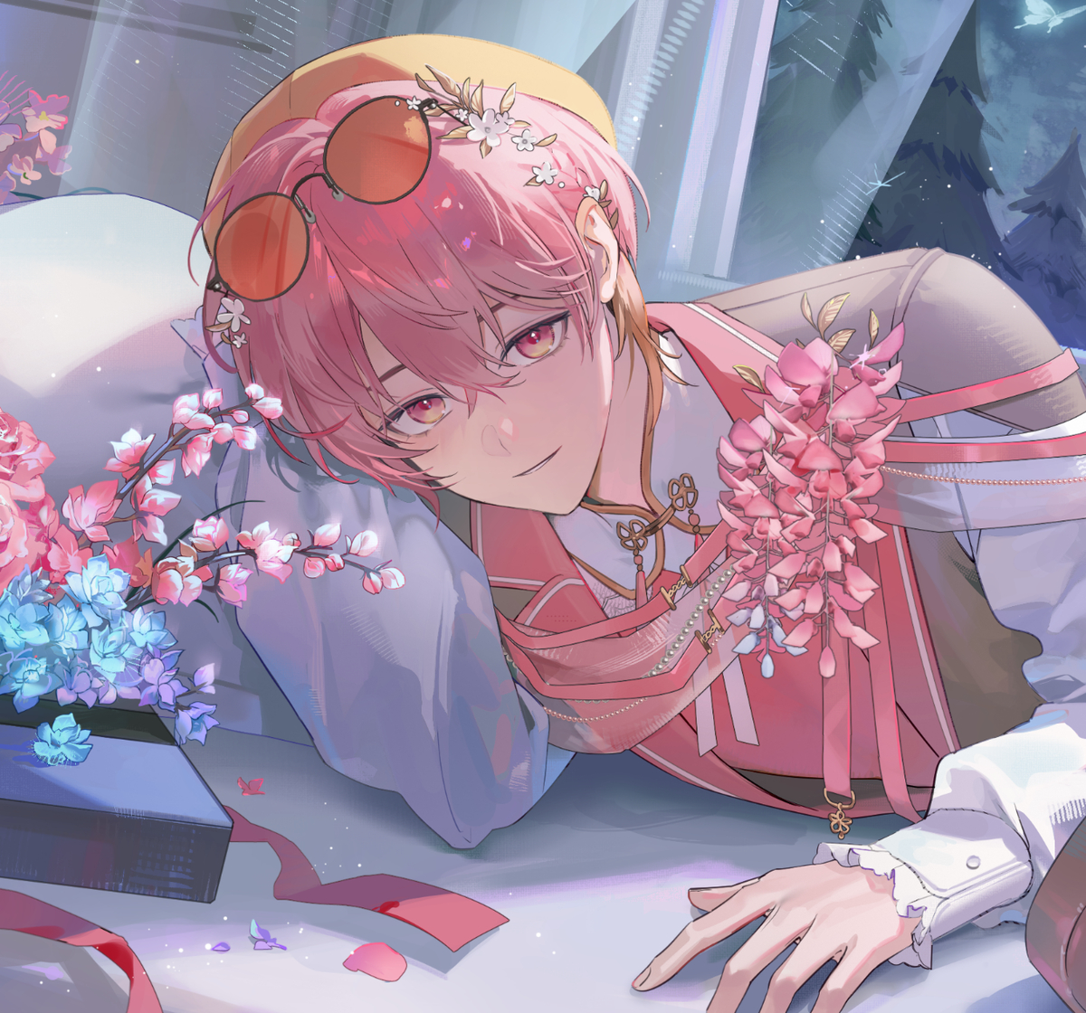 This is a pixiv picture whose title is 🩷.