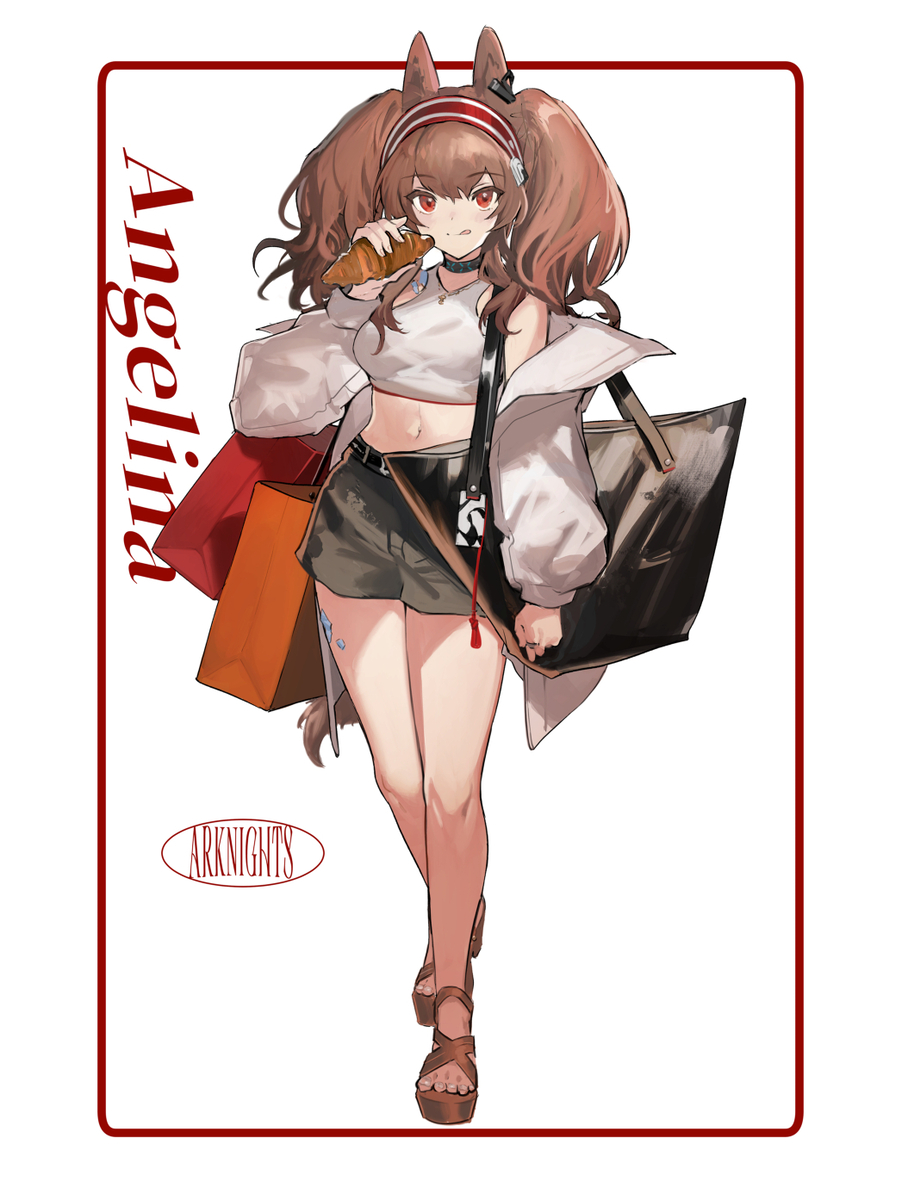 This is a pixiv picture whose title is アンジェリーナ.