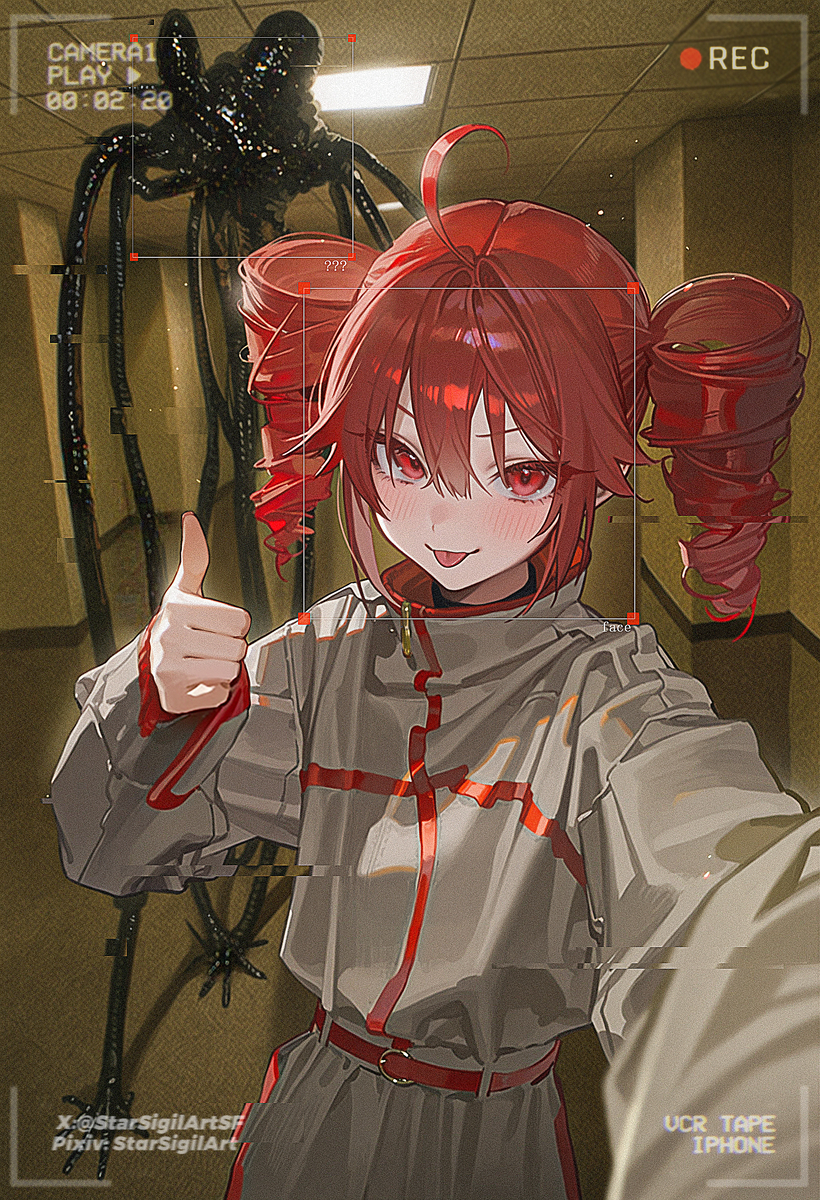 This is a pixiv picture whose title is Say cheese~.