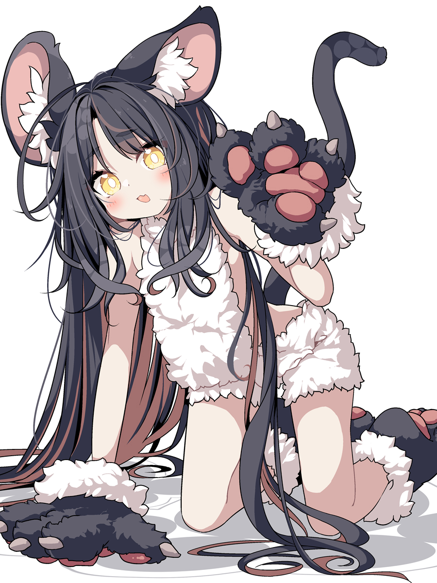 This is a pixiv picture whose title is ねこ🐾🐾.