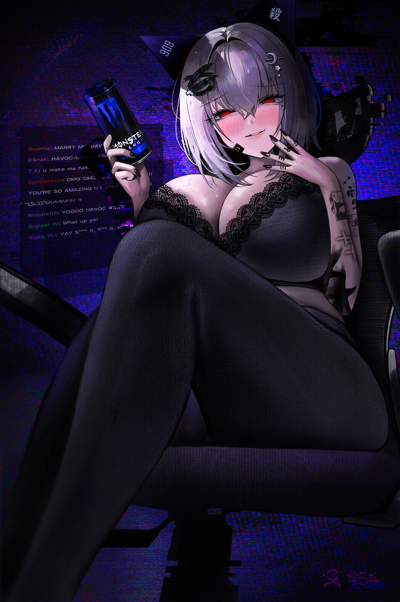 This is a pixiv picture whose title is You want a sip?.