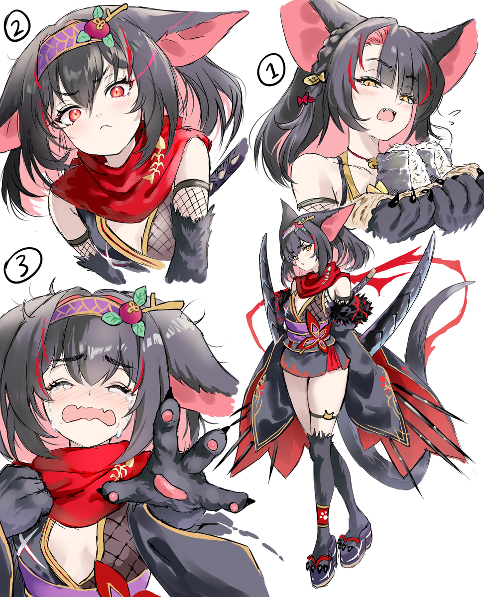 This is a pixiv picture whose title is ナルガちゃん.