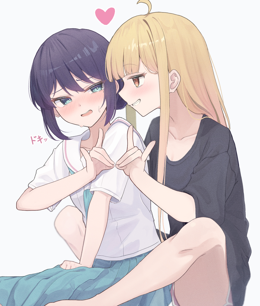 This is a pixiv picture whose title is い～ろは！❤.