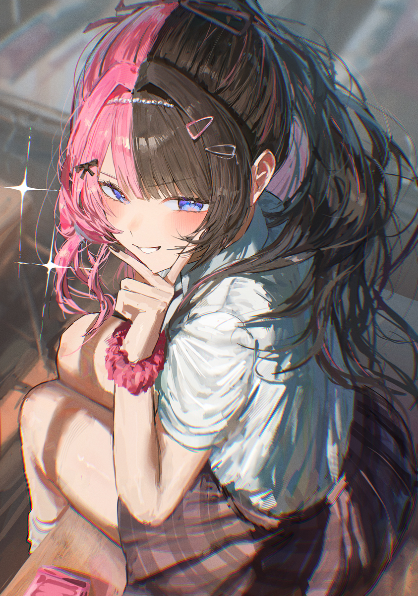 This is a pixiv picture whose title is 橘ひなの.