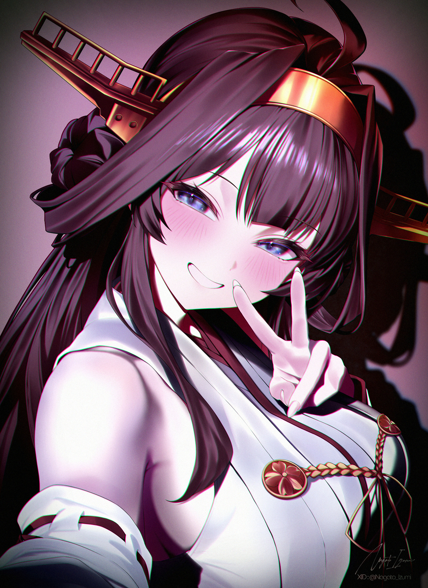 This is a pixiv picture whose title is 金剛.