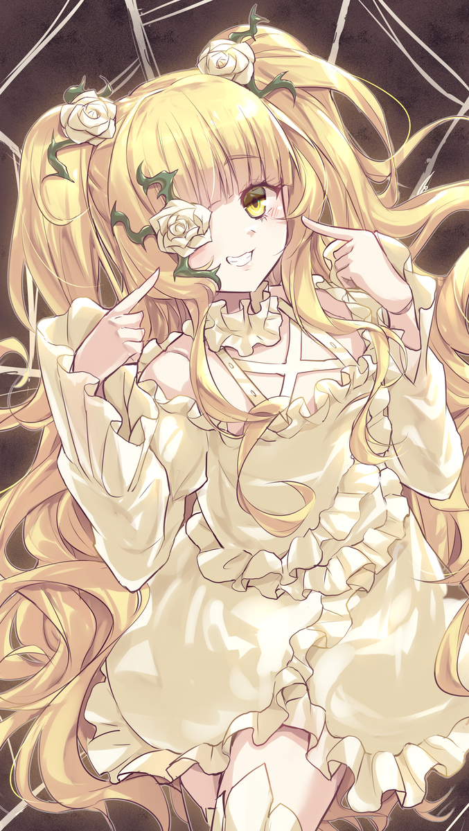 This is a pixiv picture whose title is 雪華綺晶.