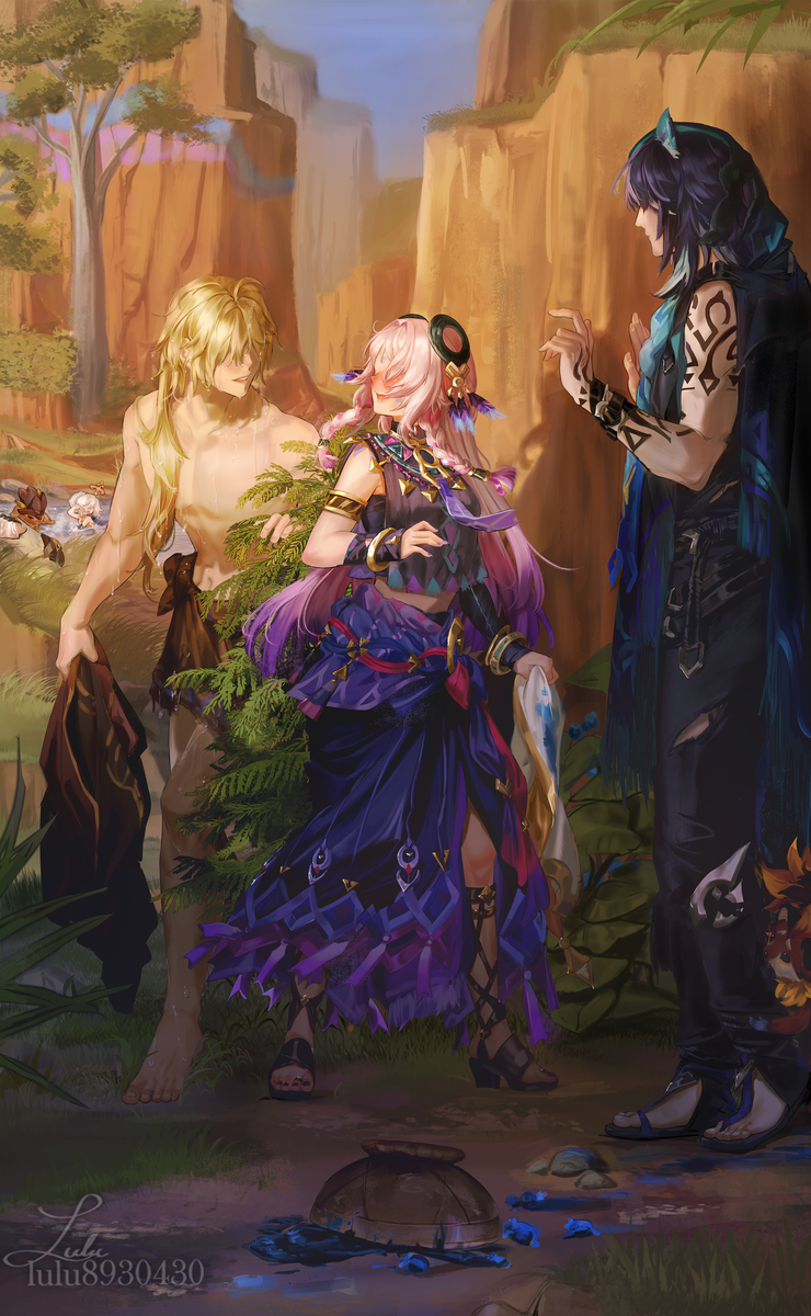 This is a pixiv picture whose title is びっくり.