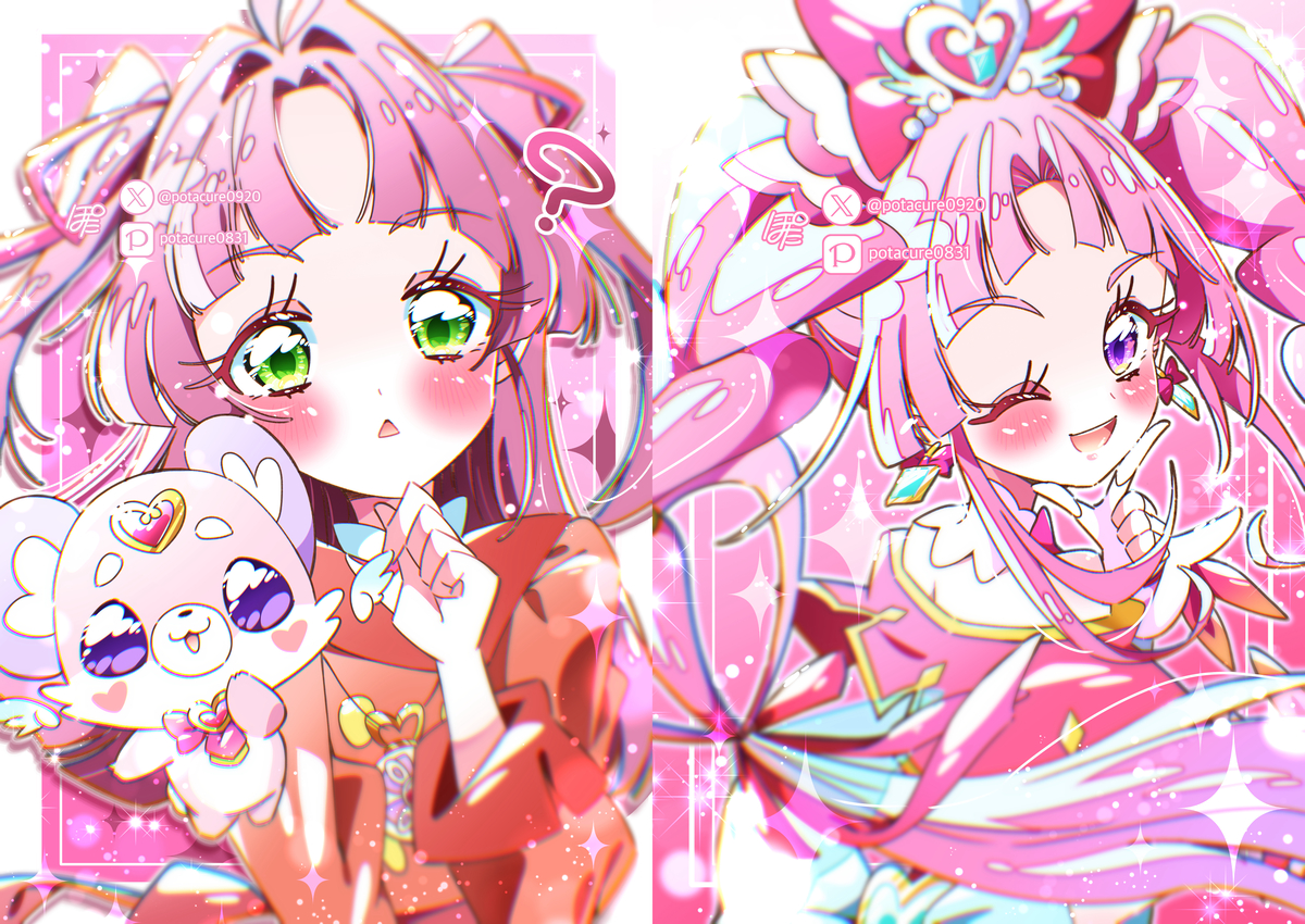 This is a pixiv picture whose title is みくるちゃん/キュアミスティック.
