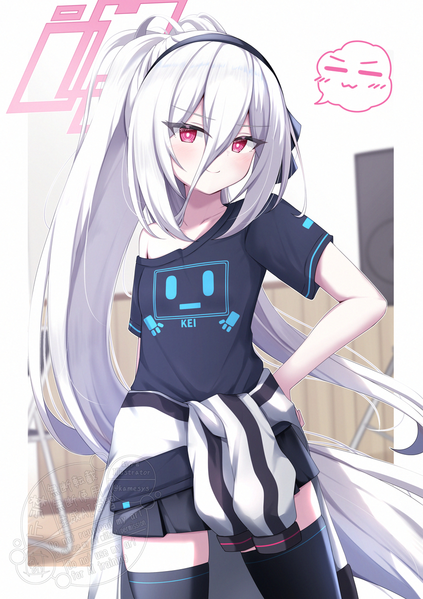 This is a pixiv picture whose title is ケイ（練習着）.