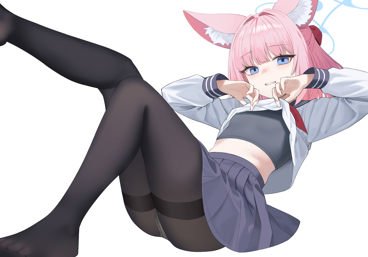 This is a pixiv picture whose title is ニコ.