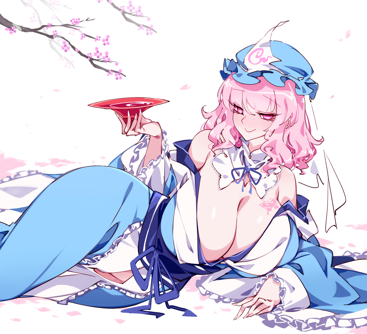 This is a pixiv picture whose title is 紅塵醉.