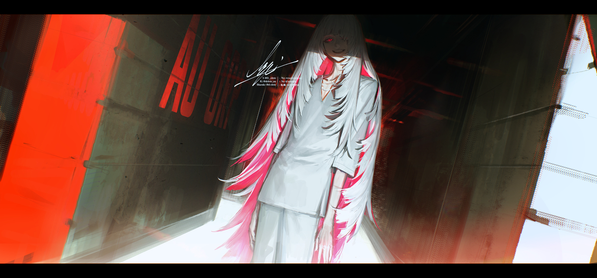 This is a pixiv picture whose title is VANITAS.